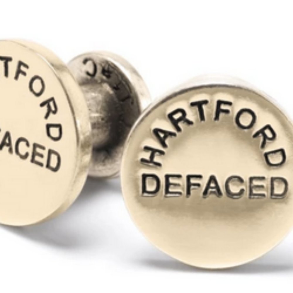 Brass, Steel or Coal  Cuff Links by The Caliber Collection